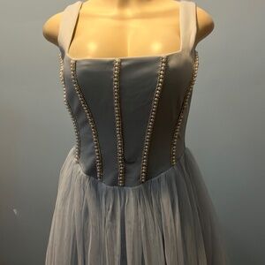 Pricess beautiful blue dress